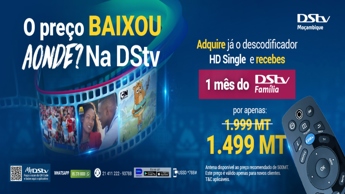 Novos preços dos kits DStv
