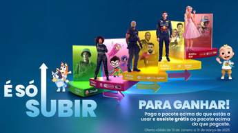 Comece o novo ano ‘em grande’ com a promoção ‘é só subir’ da DStv e GOtv