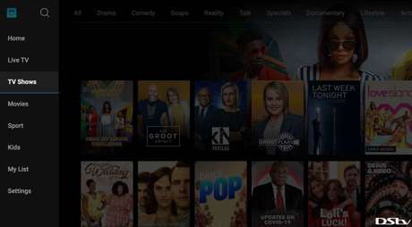 Dstv App UI Update Navigation