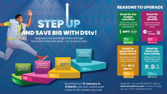 Step Up and Save Big with DStv!