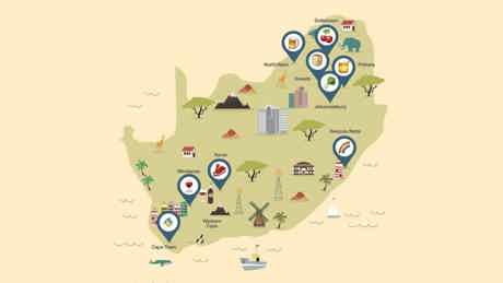 Homegrown Tastes SA Map