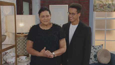 Bridgette and Donovan in Season 7 of Suidooster on DStv 