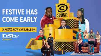 Comedy Central is now available on DStv Compact